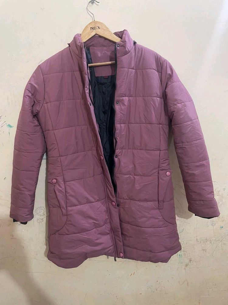 Mauve Padded Coat