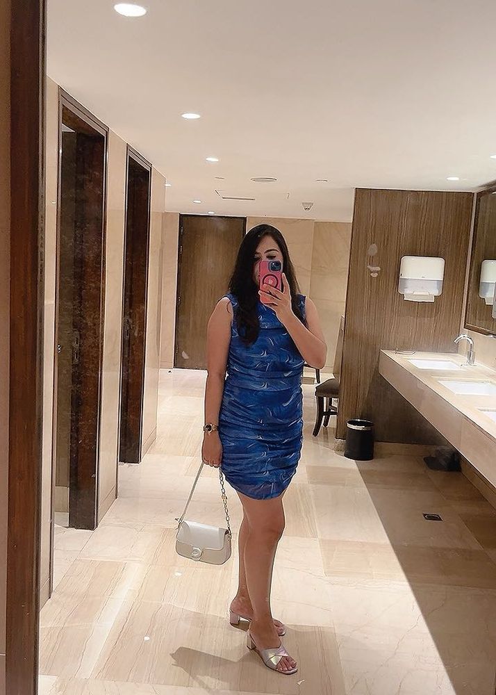 Women Blue Dress