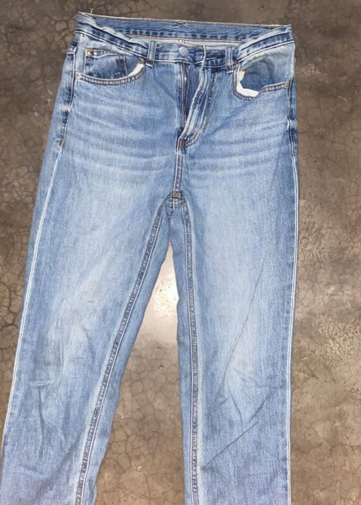 Vintage Light Wash Denim Jeans