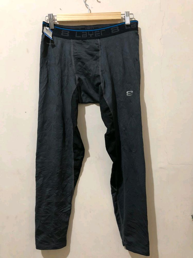 Layer 8 Gray Performance Qwick-Dry Leggings pants
