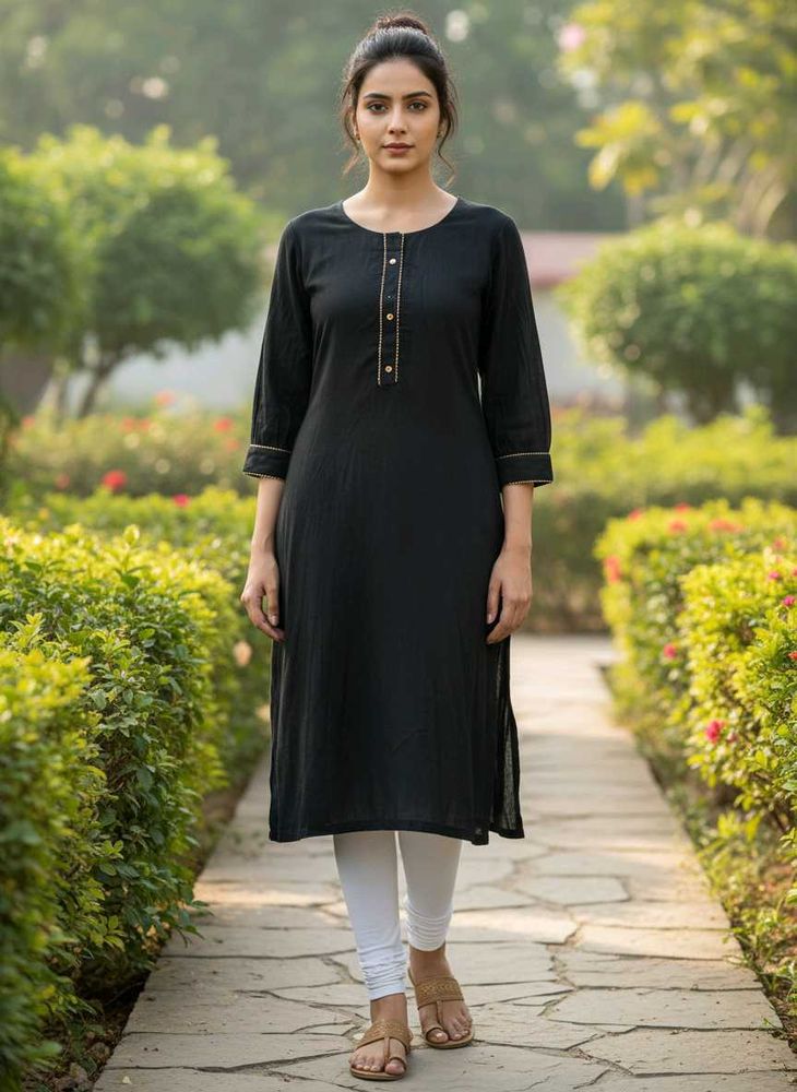 Elegant Black Kurta for ₹109