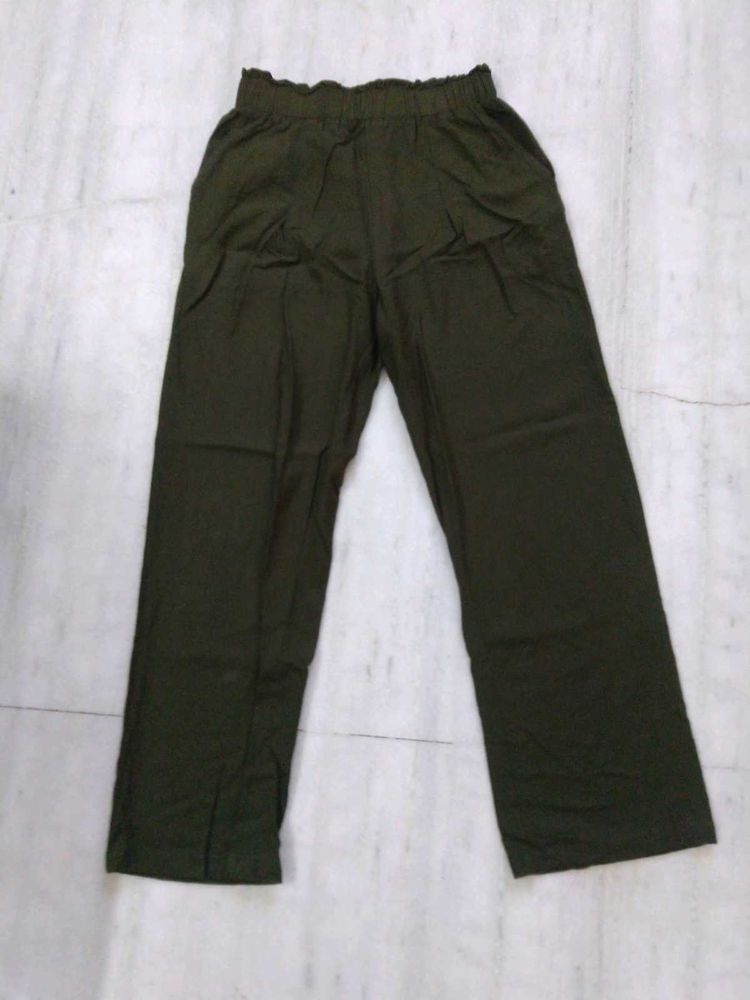 Olive Green Trouser