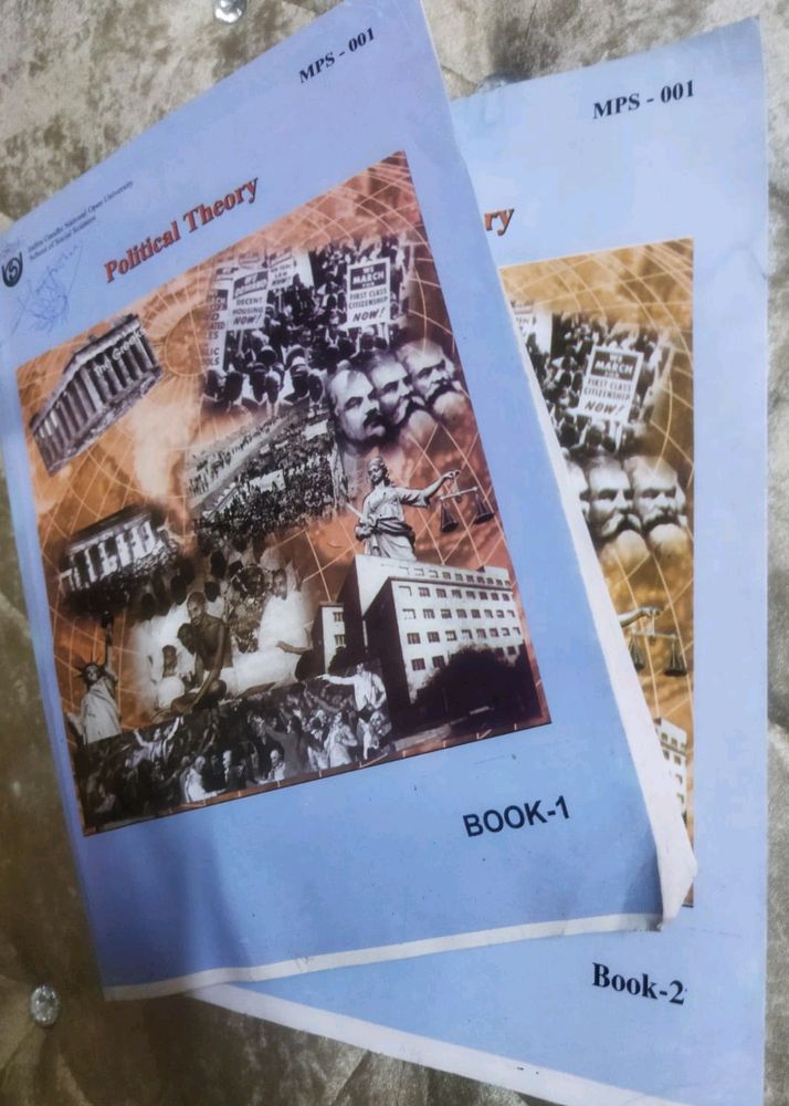 IGNOU TEXT BOOK, (MPS) 1st year, MA POLITICAL SCIENCE, SUBJECTS CODE - MPS001,MPS002,MPS003,MPS004..