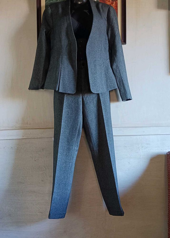 Gray Pant Suit