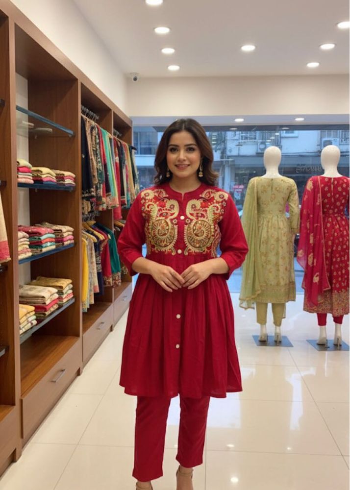 Elegant Cord set rose colour fir every size