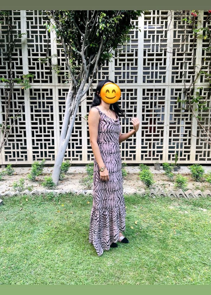 Animal Print Maxi Dress