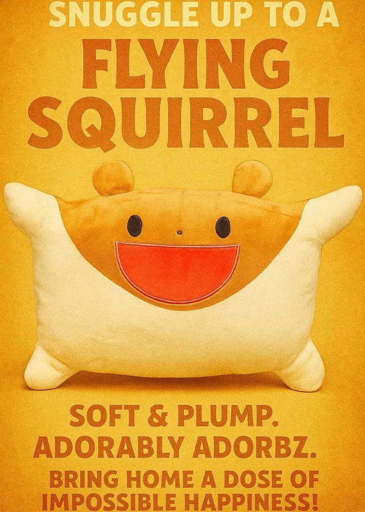 Flying Squirrel Plush