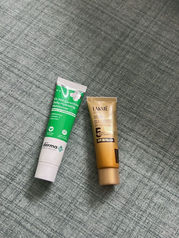 Derma &amp; Lakme Moisturizers Duo