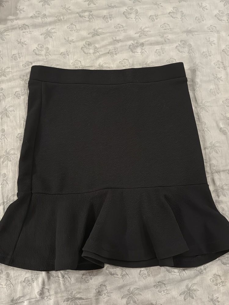 Comfortable Flared Mini Skirt