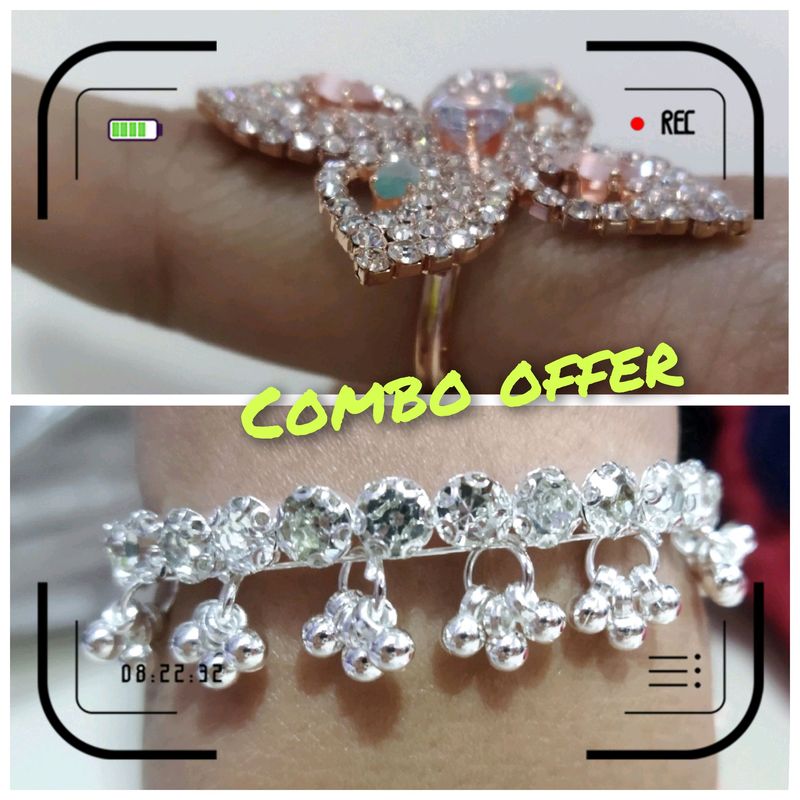 &#34;SALE&#34; Ring &amp; Bracelet Combo Set😍