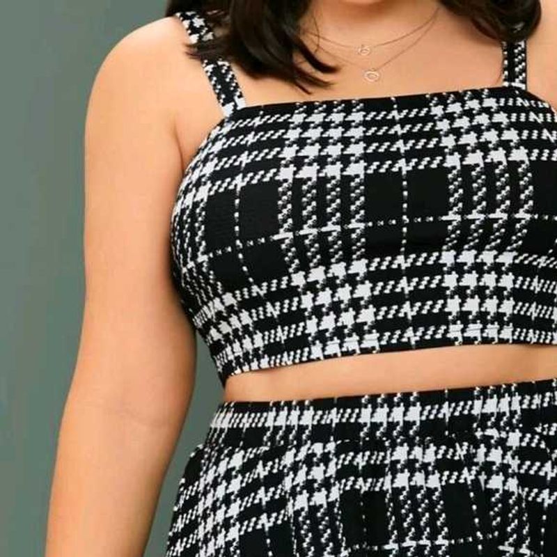 3XL SHEIN Plaid Top