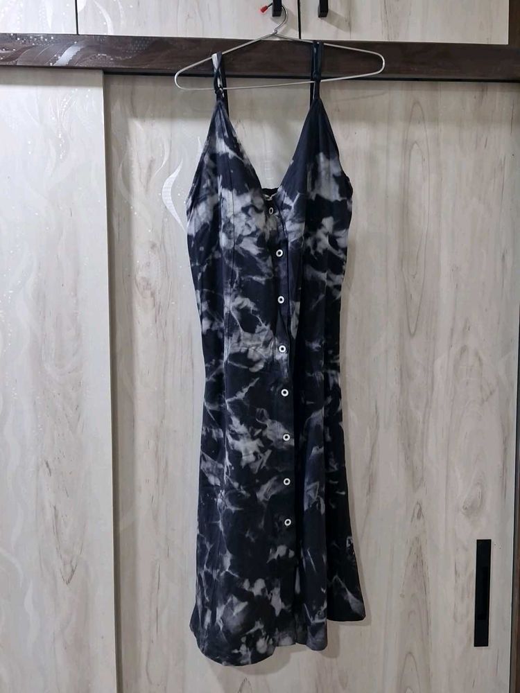 Tie-Dye Slip Dress