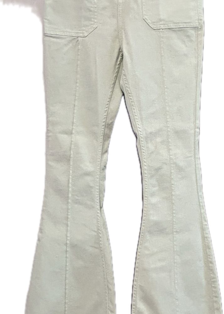 Freakins Bootcut Light Green Pants