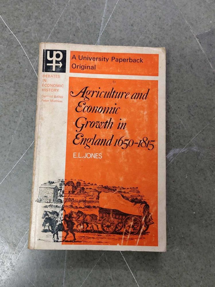 Agriculture &amp; Economic Growth in England