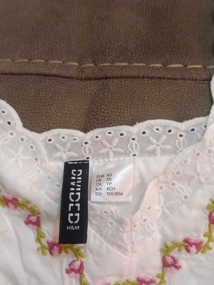 Floral Embroidered Top