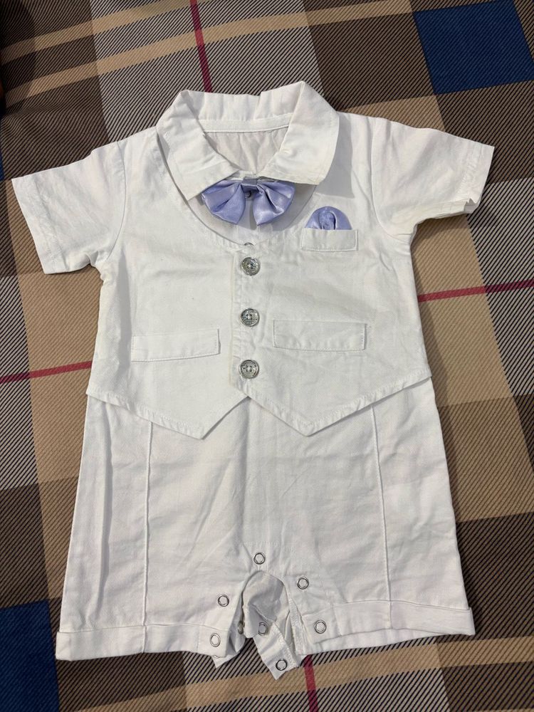 Baby Boy Formal Onesie