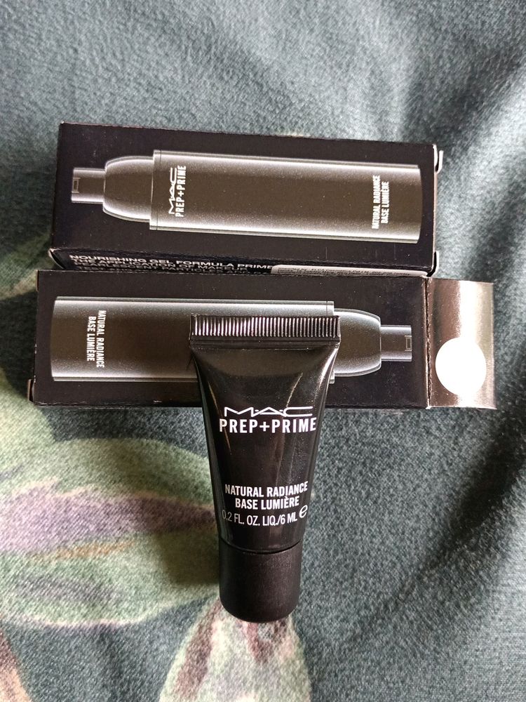 Mac PREP + Prime Natural Radiance Base Lumiere