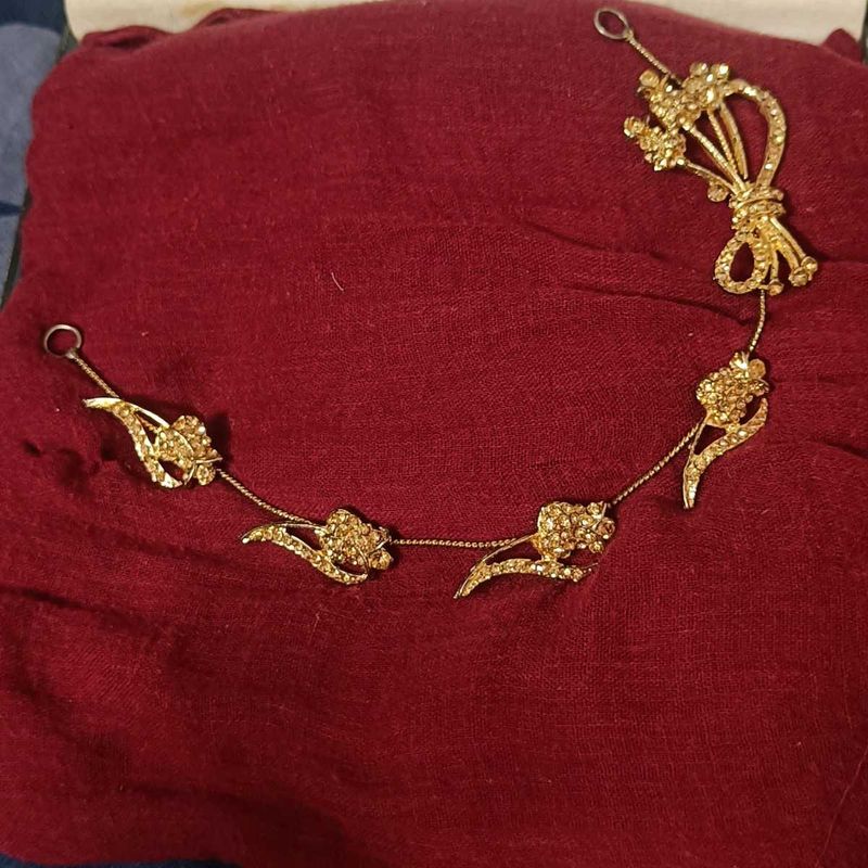 Floral Hair Chain