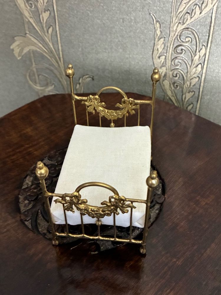 Miniature vintage bed