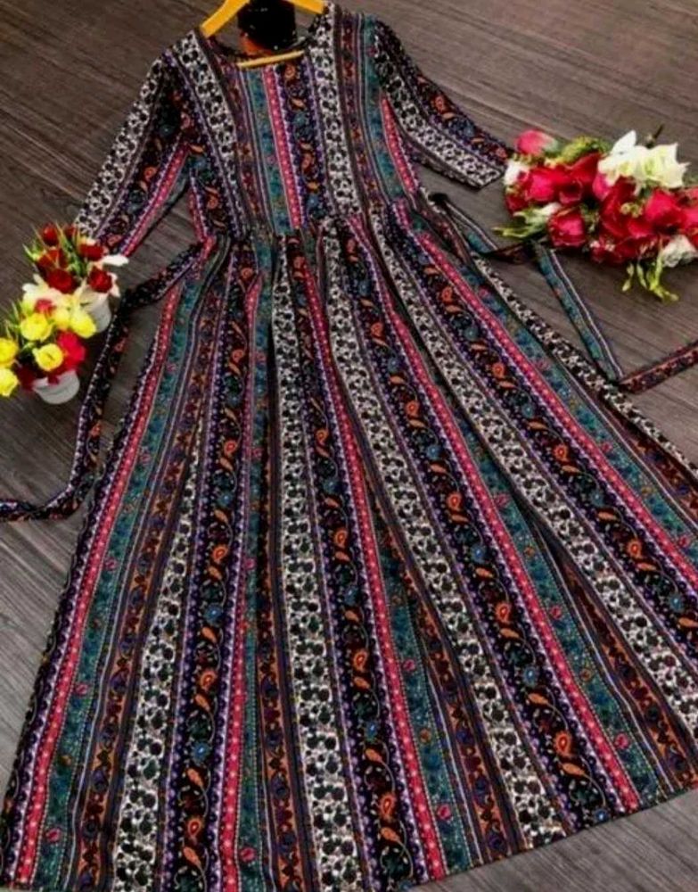 Polyester Crepe Superior Kurta