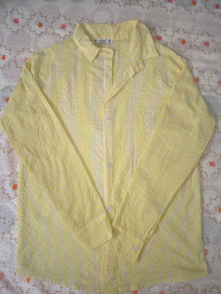 Mango Striped Shirt