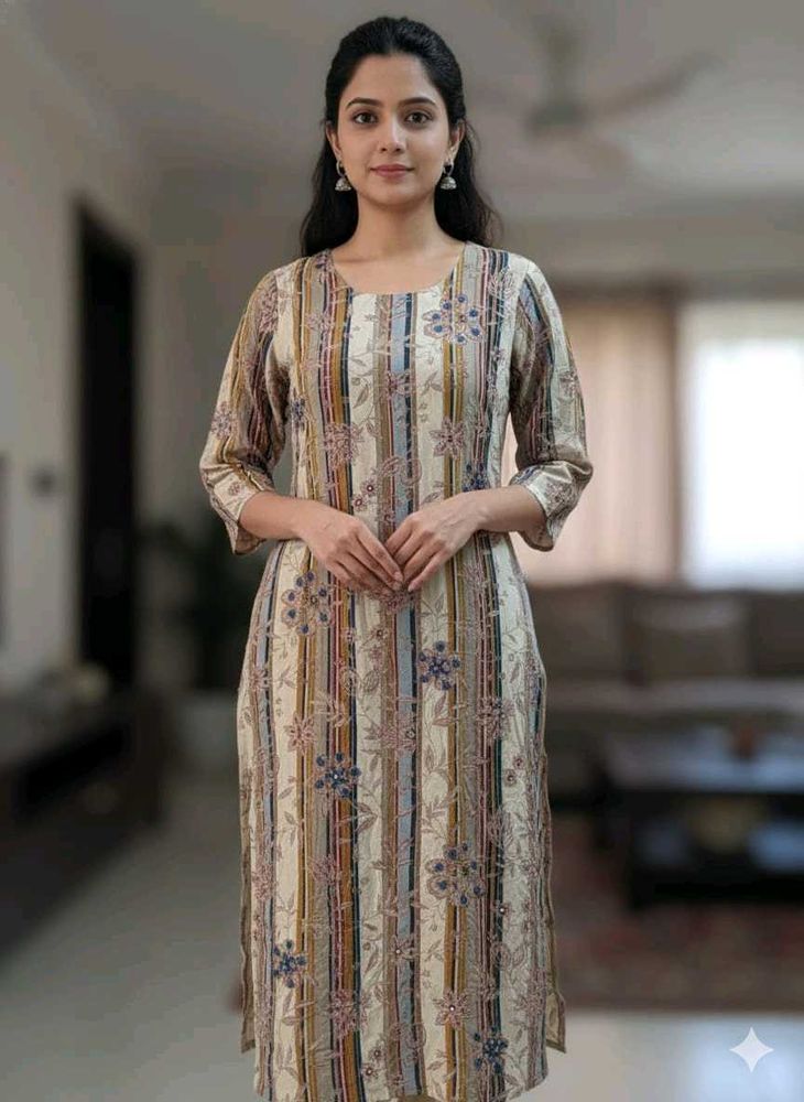 Embroidered  Kurta