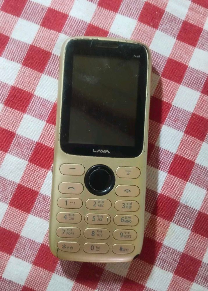 Lava KKT Pearl Button Phone
