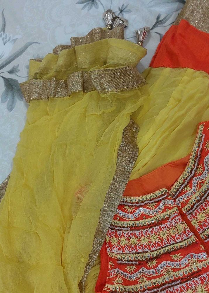 Girls Lehenga Size 4-6 Years