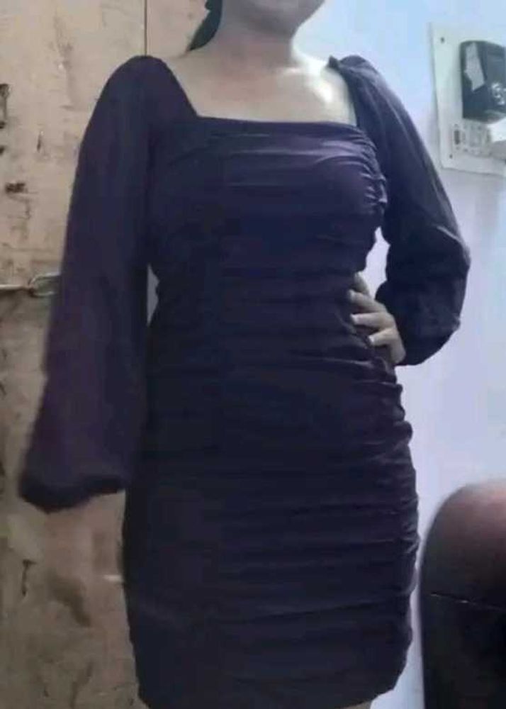 Sexy Wine Color Party Dress🌸