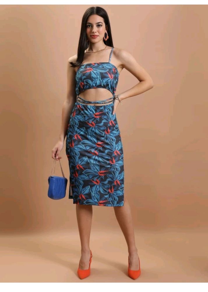 New With Tag! Tropical Bodycon Dress