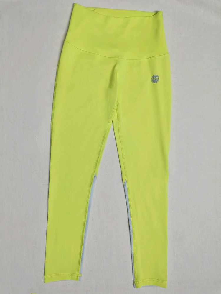 Neon Yellow Tights