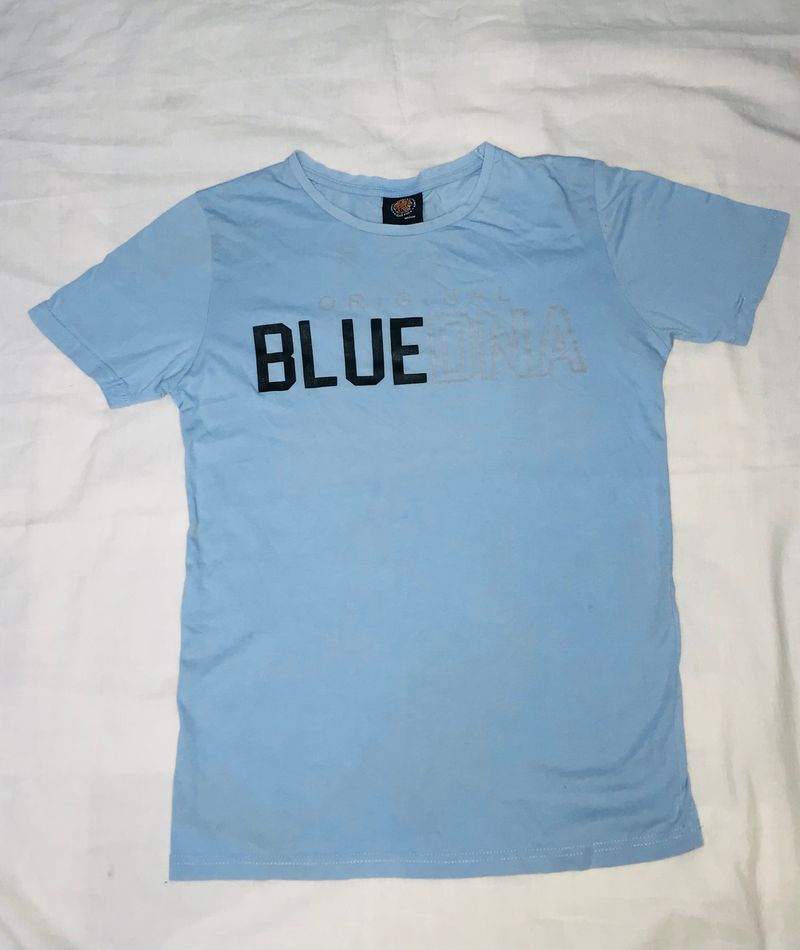 Sky Blue T-shirt For Men And Boys