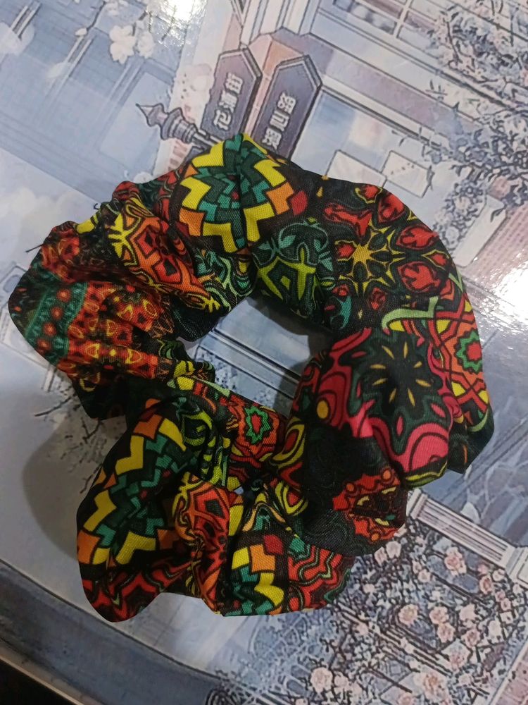 ^᪲᪲᪲ Printed Scrunchie (Stretchable) ^᪲᪲᪲