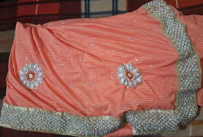 Embroidered Saree