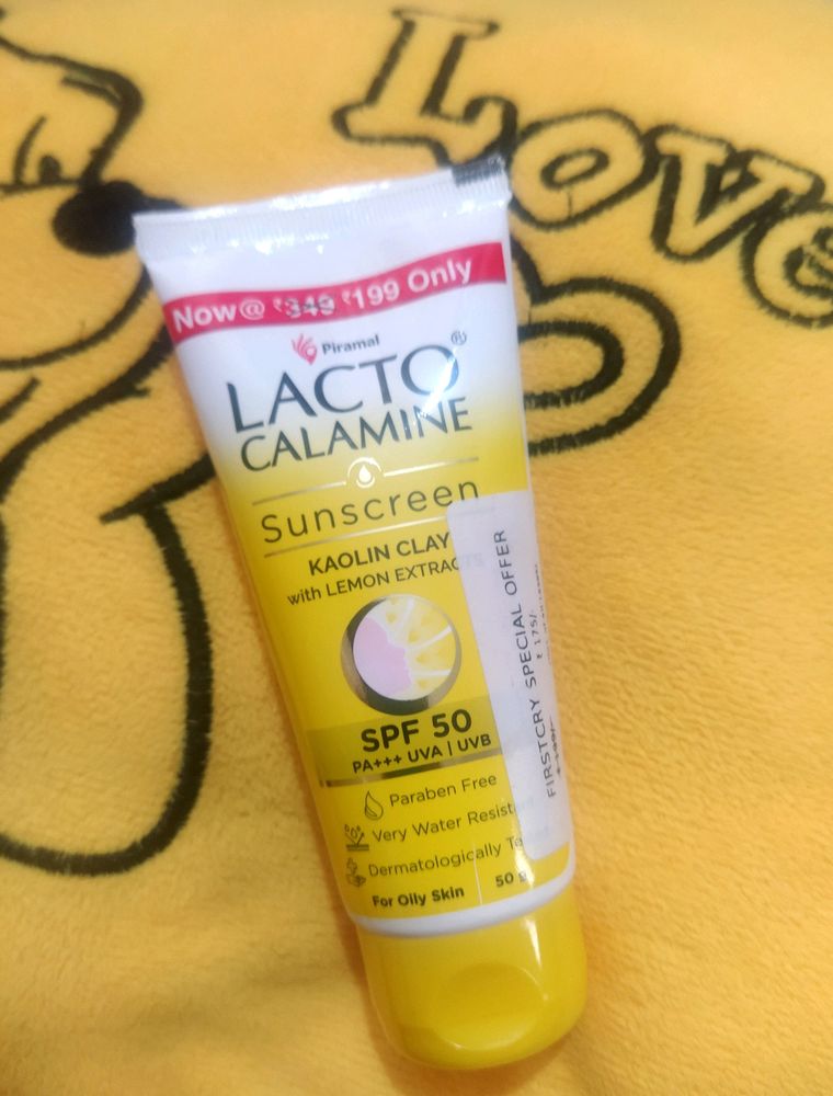 😍Lacto Calamine SPF 50 Sunscreen✨