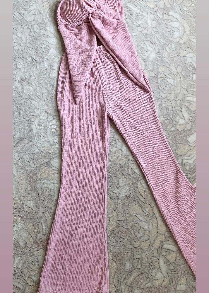 New Trendy Co-ords Set Pink Colour
