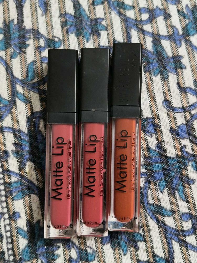 Matte Liquid Lipsticks