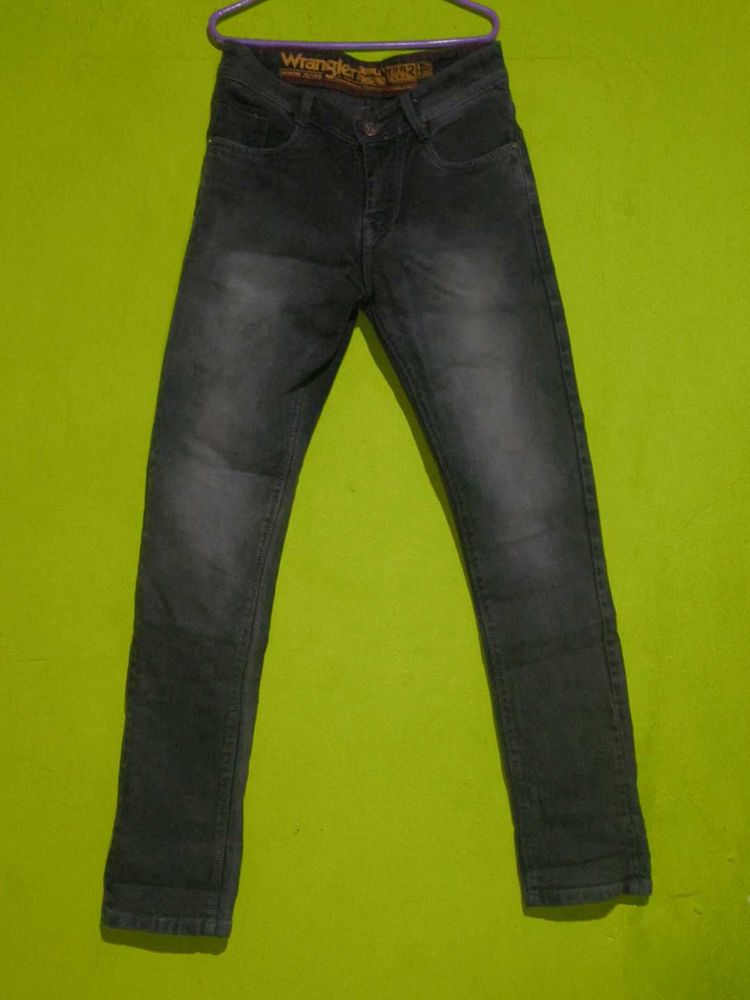 Grey Charcoal Slim Jeans