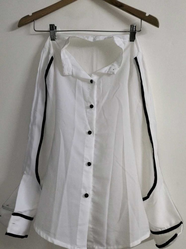 White Casual/Formal shirt