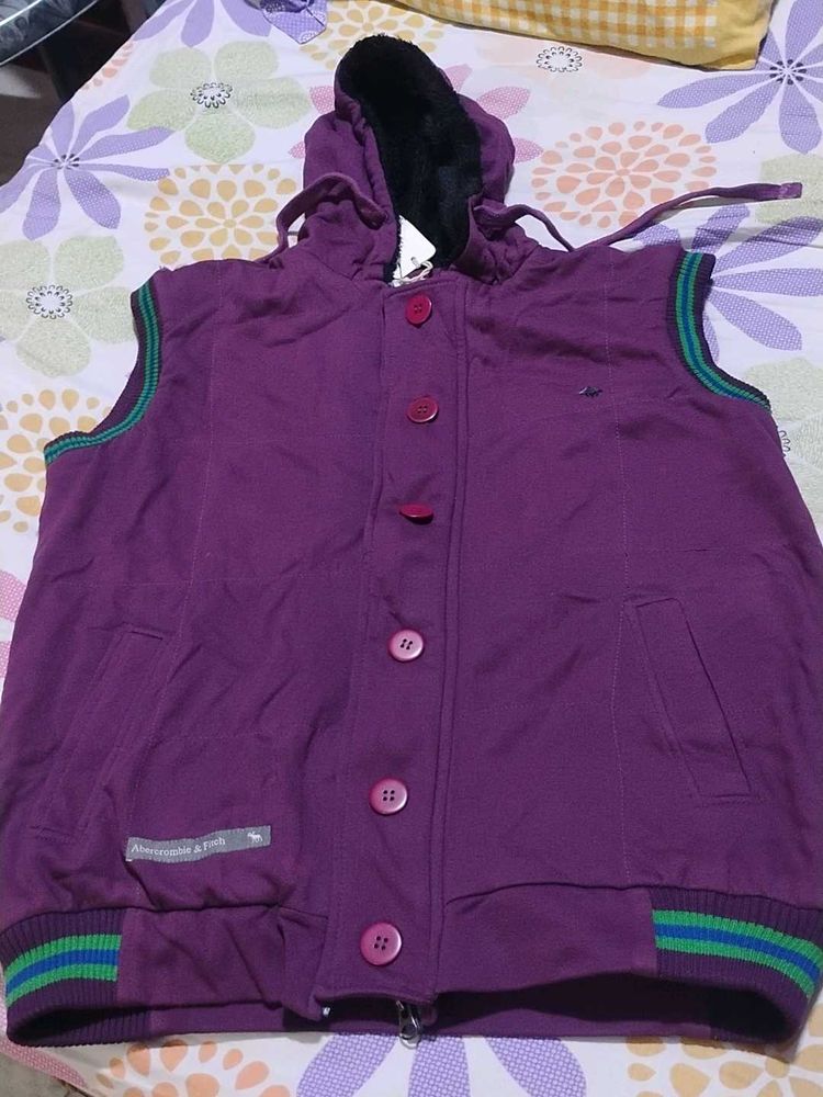 Abercrombie &amp; Fitch Purple Vest