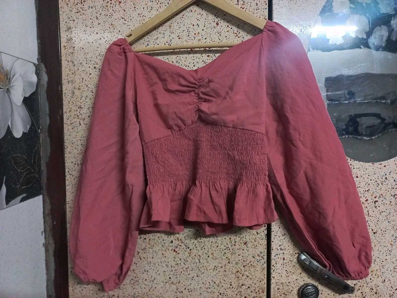 Pinkish Korean Top