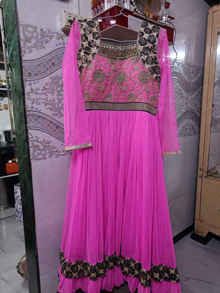 Pink Ethnic Gown