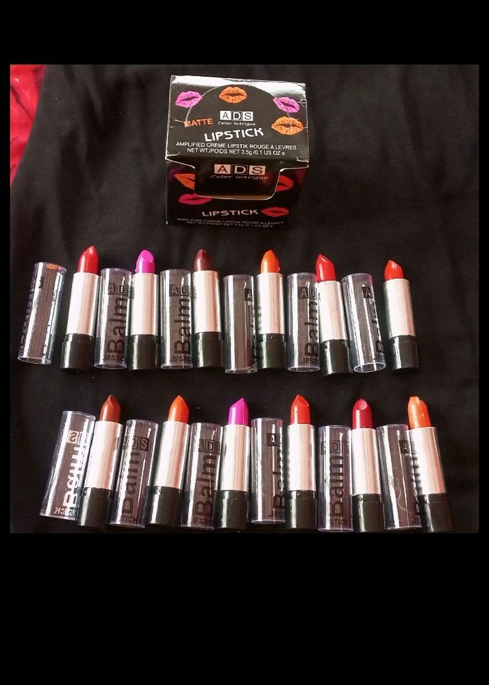 Lipstick Set Of 12 &amp; diamond Bracelet