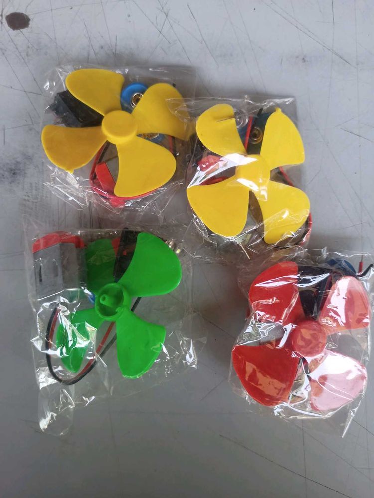 5-Pack Mini Fan Motor Kit for Kids