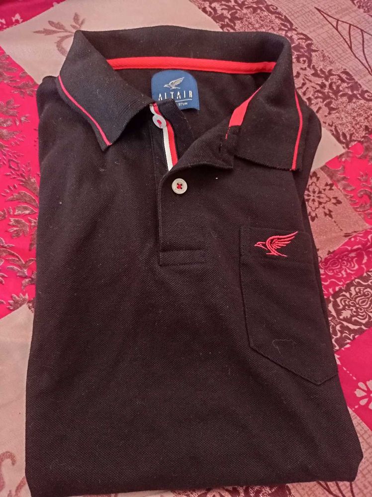 Altair Black Polo Shirt