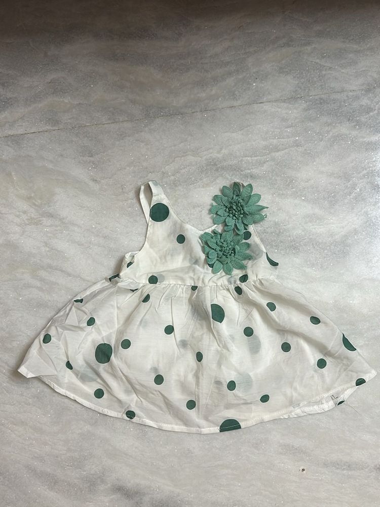 White Cotton Frock
