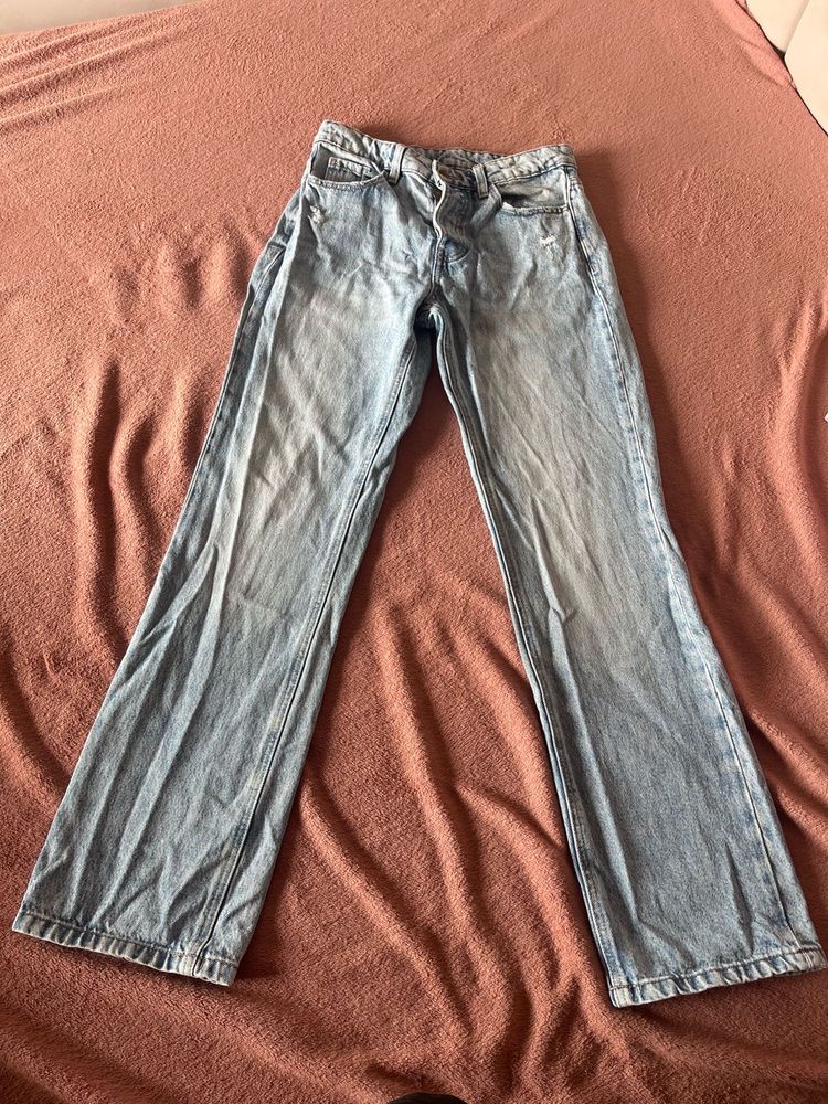 Light Wash Denim Jeans