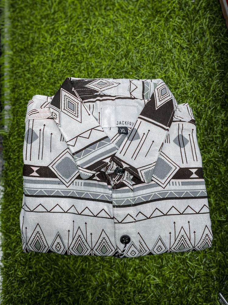 Jackfruit XL Patterned Shirt
