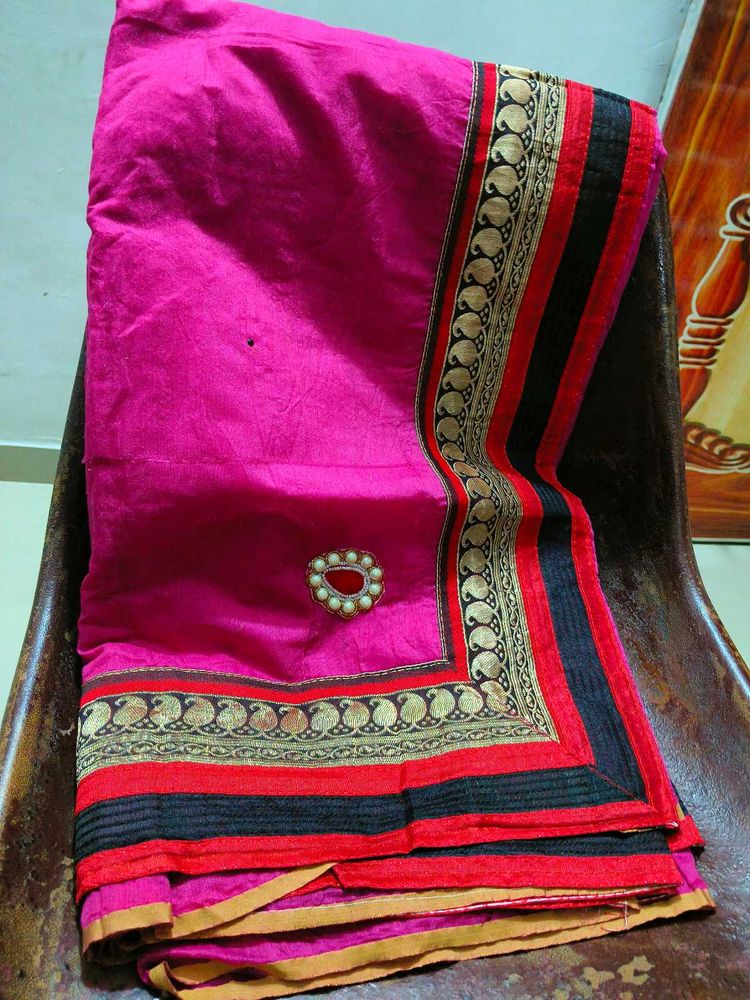 Beautiful Pink Saree