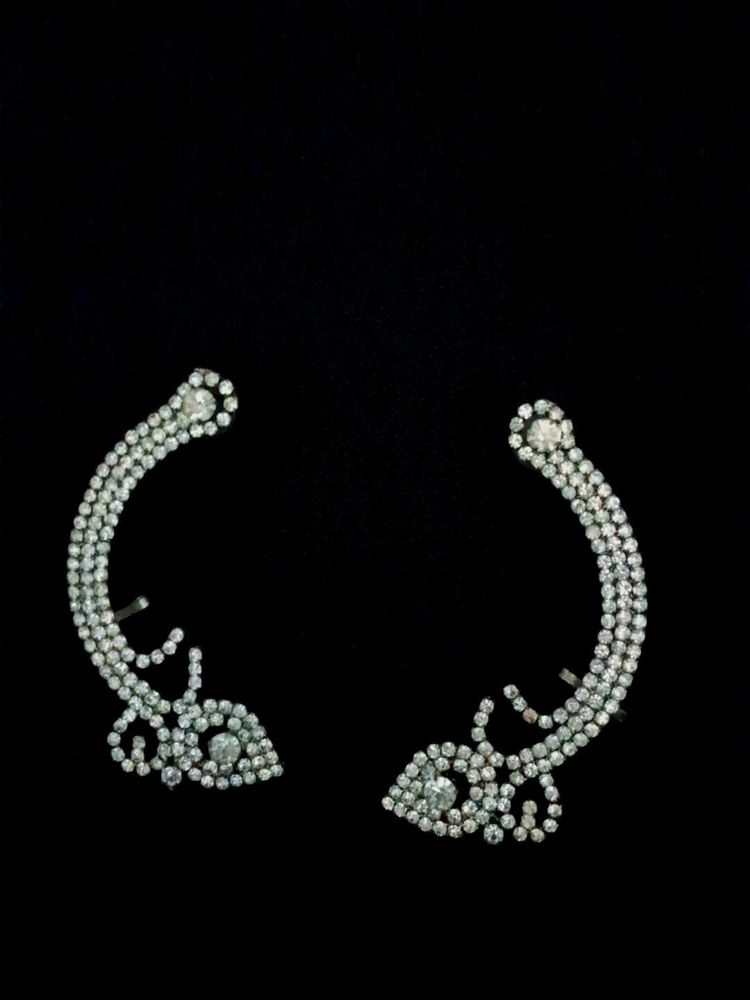 Sparkling Crystal Ear Cuffs